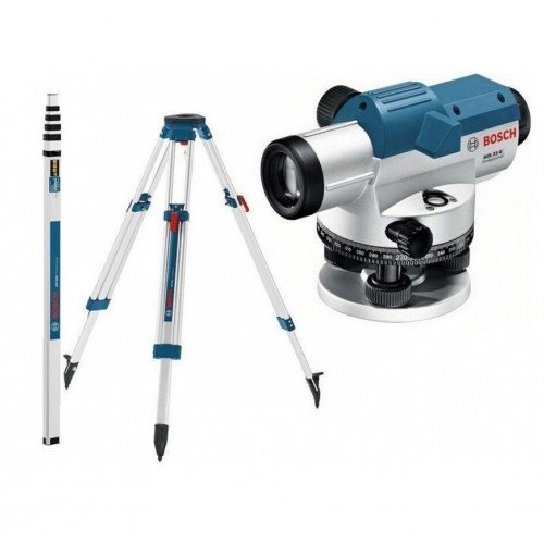BOSCH GOL 26 D SET - комплект: нівелір + штатив + рейка