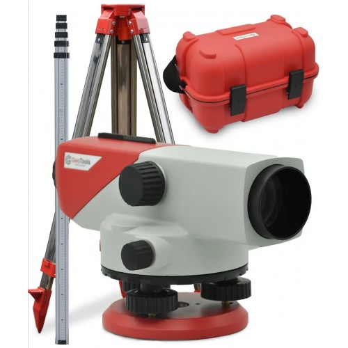 GEOTOOLS SOK-32 SET - комплект: нивелир + штатив + рейка