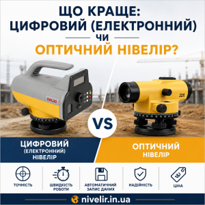Що краще: цифровий (електронний) нівелір чи оптичний?